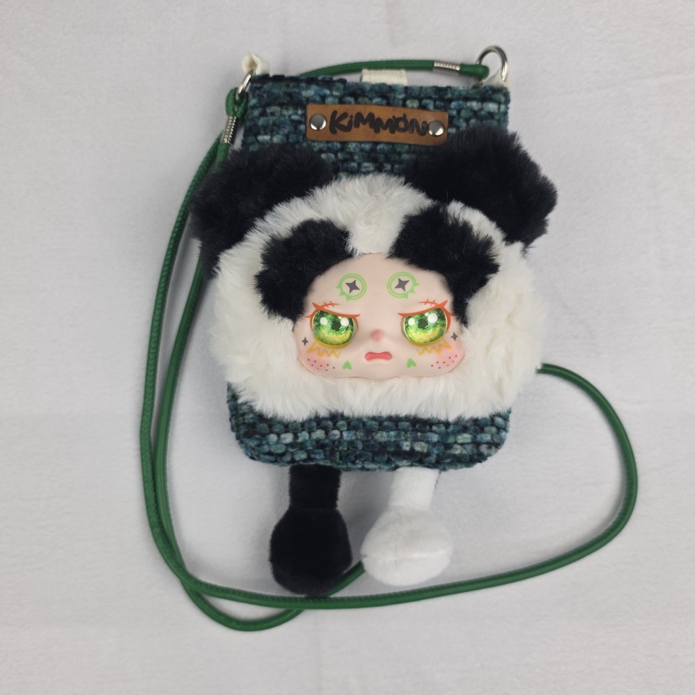 Kimmon Kawaii Plush Crossbody Bag Anime Phone Pouch Panda Pet Japan